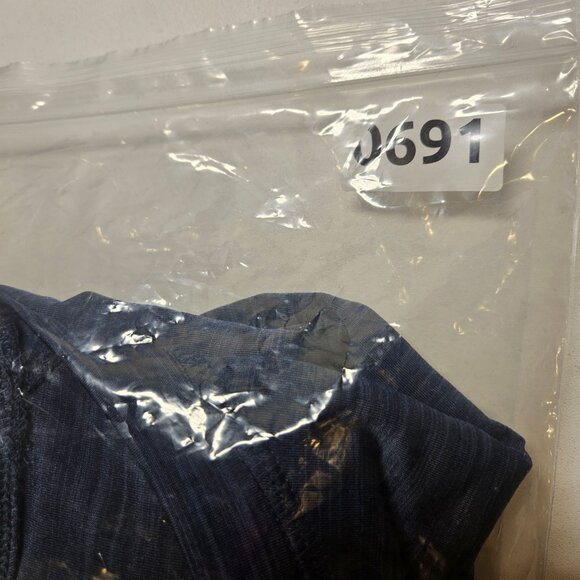 Hang Ten pull over Shirt Mens L Blue Gray UPF 50+ Grorpcore outdoor surfer hike - Picture 14 of 16